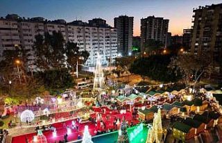 Mezitli yılbaşı coşkusuna erken başladı