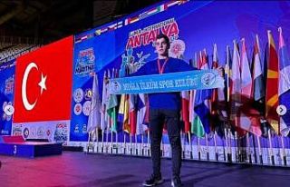 Milaslı sporcu Avrupa ikincisi oldu