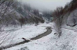 Sakarya’nın yüksek kesimleri beyaza büründü