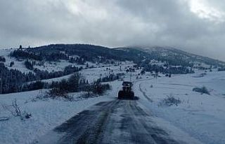 Samsun’da karla mücadele: Kapanan 42 kırsal mahalle...