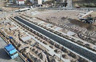 Şehrin en büyük parkı için çalışmalar başladı