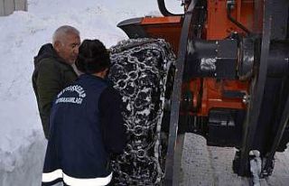 Şırnak’ta yüksek rakımlı bölgelerde kar kalınlığı...