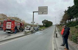 Şişli’de alkollü sürücü kaza yaptı, sağlık...