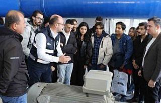 Üniversitelilerden ASAT Tesisi’ne teknik gezi