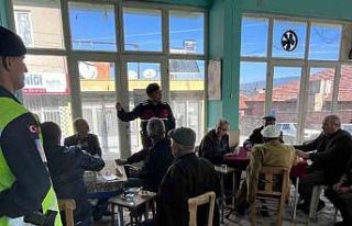 Zeytin hırsızlığına karşı vatandaşlar bilgilendirildi