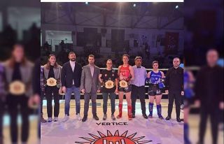 Aydınlı sporcu Atalay 2023 Muaythai Süper Lig şampiyonu...