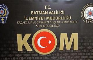 Batman’da kaçakçılık operasyonları: 18 gözaltı