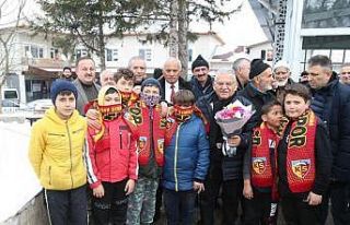 Büyükkılıç, Kıranardı’nda esnaf ve vatandaşlarla...