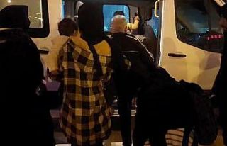 Edremit’te 8 düzensiz göçmen yakalandı