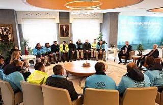 Eğitim sertifikalarını Başkan Erdem verdi