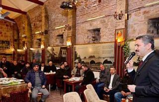 Esnaf ile buluşan Başkan Eroğlu: “Esnafımız...