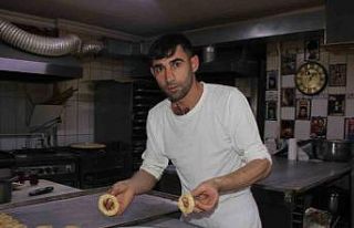 Kandilin simgesi simide ilgi yoğun