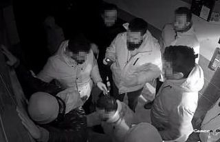 Kilise saldırganlarının gözaltına alındığı...