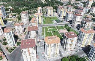 Melikgazi’de 66 blok 2 bin 517 dairenin yapım süreçleri...