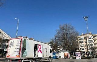 Mobil kanser tarama tırı köy köy geziyor
