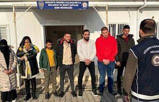 Osmaniye’de 7 düzensiz göçmen yakalandı