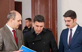 Tarihi İlçe Halk Kütüphanesinin restorasyonu tamamlanmak...