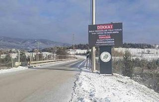 Yedigöller Milli Parkı yolu ulaşıma kapatıldı