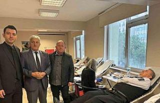 14 Şubatta kan hediye ettiler