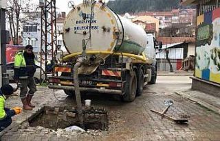 Ana su hattındaki arıza kısa sürede giderildi