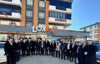 Aziziye Cumhur ittifakı istişare toplantısında...