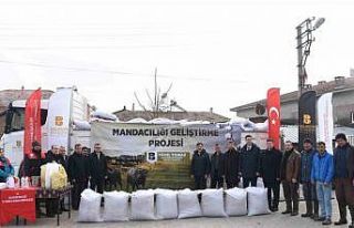 Balıkesir Büyükşehir’den manda yetiştiricilerine...