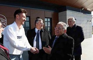 Başkan Büyükkılıç, üniversite rektörleri ile...