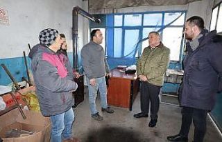 Başkan Fırıncıoğlu sanayi esnafı ve şoförlerle...