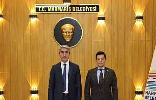 Başkan Oktay, başkan adayı Ünlü’yü ağırladı