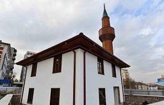 Başkentte Hamidiye Camisi yeniden ayağa kaldırılıyor