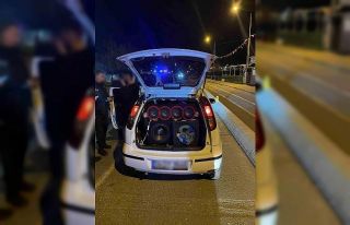 Beylikdüzü’nde drift atan sürücü kamerada