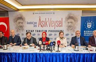 Bursa Büyükşehir ‘Âşık Veysel’i unutmadı