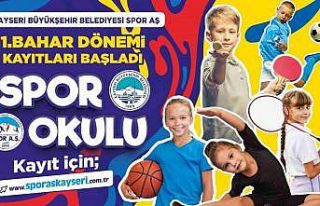 Büyükşehir Spor AŞ 1’inci bahar dönemi spor...