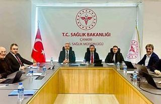 Çankırı’da sağlık hizmetleri istişare edildi