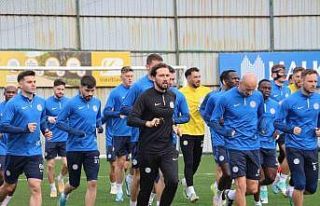 Çaykur Rizespor, Samsunspor maçı hazırlıklarını...