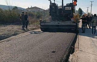 Dalaman’da sıcak asfalt çalışması tamamlandı
