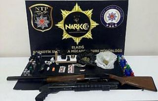 Elazığ’da uyuşturucu operasyonu: 8 gözaltı