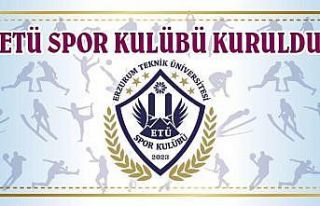 ETÜ’de spor kulübü kuruldu
