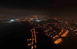 Hatay’ın deprem nedeniyle karanlığa gömülen...