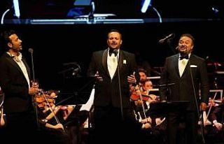 İstanbul üç tenorla buluştu