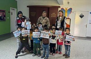 Jandarmadan 2 bin öğrenciye güvenli okul eğitimi