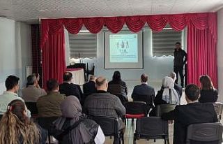 Kamu kurum personeline yangın eğitimi verildi