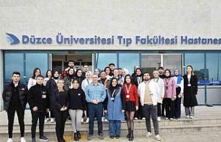 Kendi üniversitesinde staj yapmanın mutluluğunu...