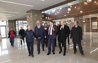 Kütahya Şehir Hastanesinde son testler yapılıyor