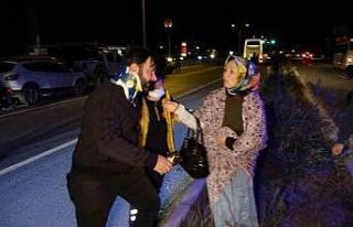 Manavgat’ta 7 araçlı zincirleme kazada 3 yaralı