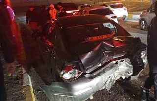 Mardin’de kırmızı ışıkta zincirleme kaza