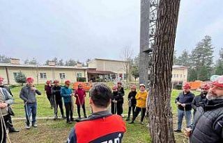 MEB personeline arama kurtarma eğitimi verildi