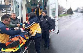 Otobüsün altında kalan engelli vatandaş hayatını...