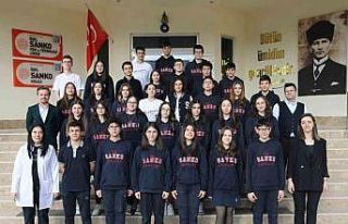 SANKO Okulları’nın 12 projesi TÜBİTAK bölge...
