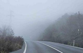 Sarıyer’de sürücüler yoğun sis nedeniyle zor...